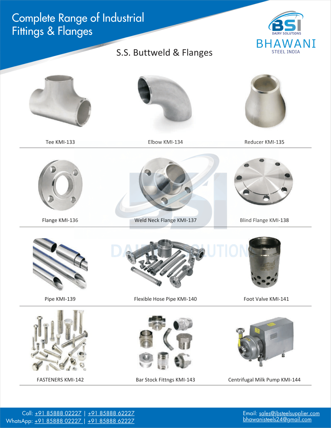 Spray Balls & CIP Cleaning Accessories | Bhawani Steel India – A Trusted Name in Stainless Steel Dairy & Pharma Solutions