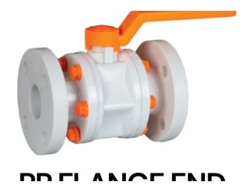 PP Flange End Ball Valve product reference image