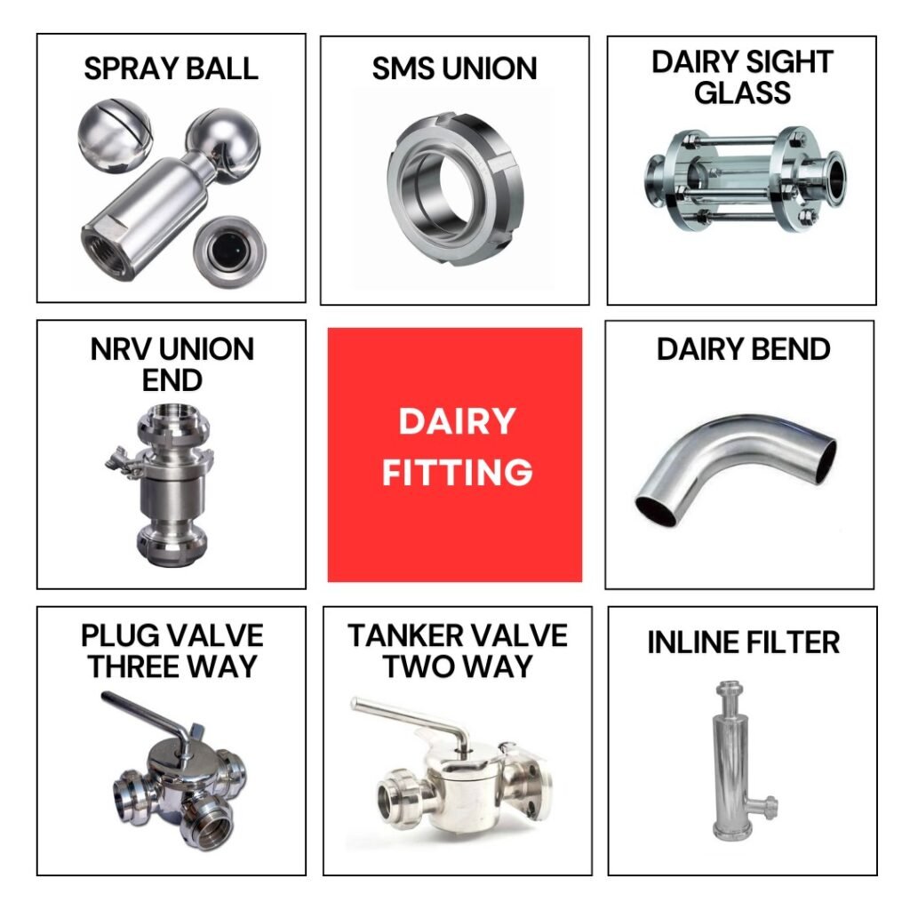 Dairy Fitting Bhawani Steel India | Steel Supplier | Alloy Supplier | Hardware Supplier