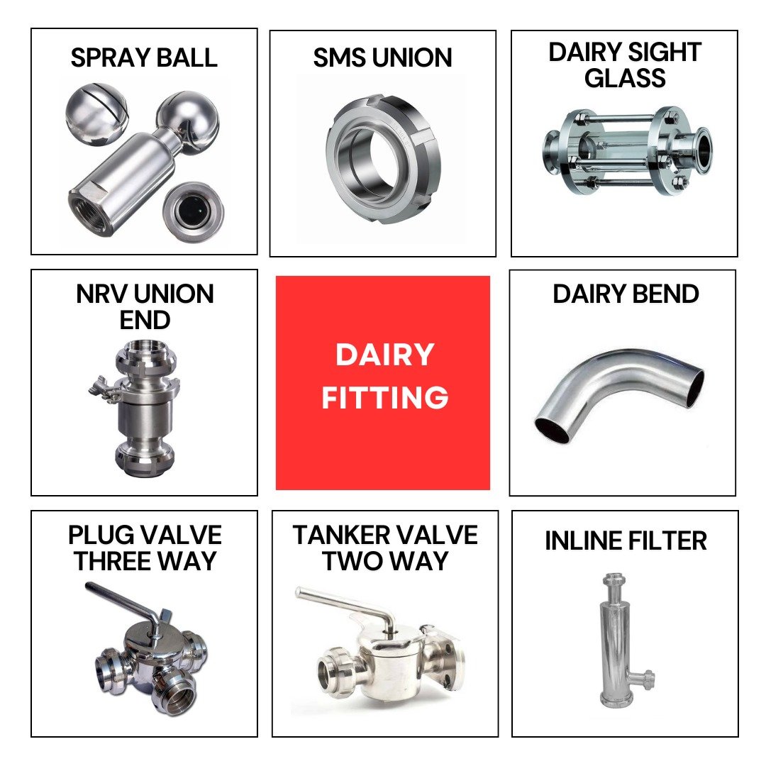 Dairy Fitting Bhawani Steel India | Steel Supplier | Alloy Supplier | Hardware Supplier