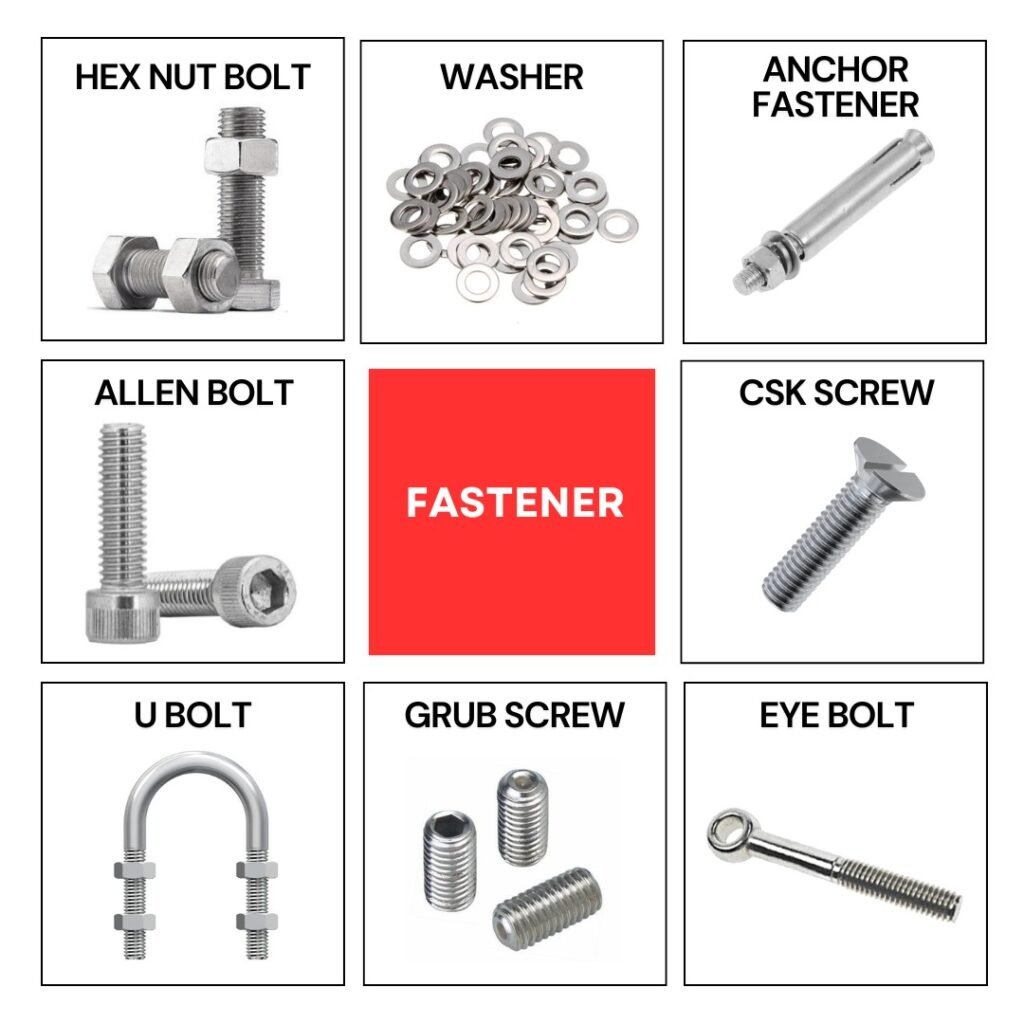 Fastener | Bhawani Steel India | Steel Supplier | Alloy Supplier | Hardware Supplier