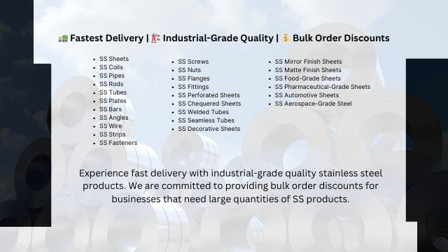 Top Best SS 304 & 316 Pipe Suppliers in Hyderabad | SS Pipe Dealers Near Me