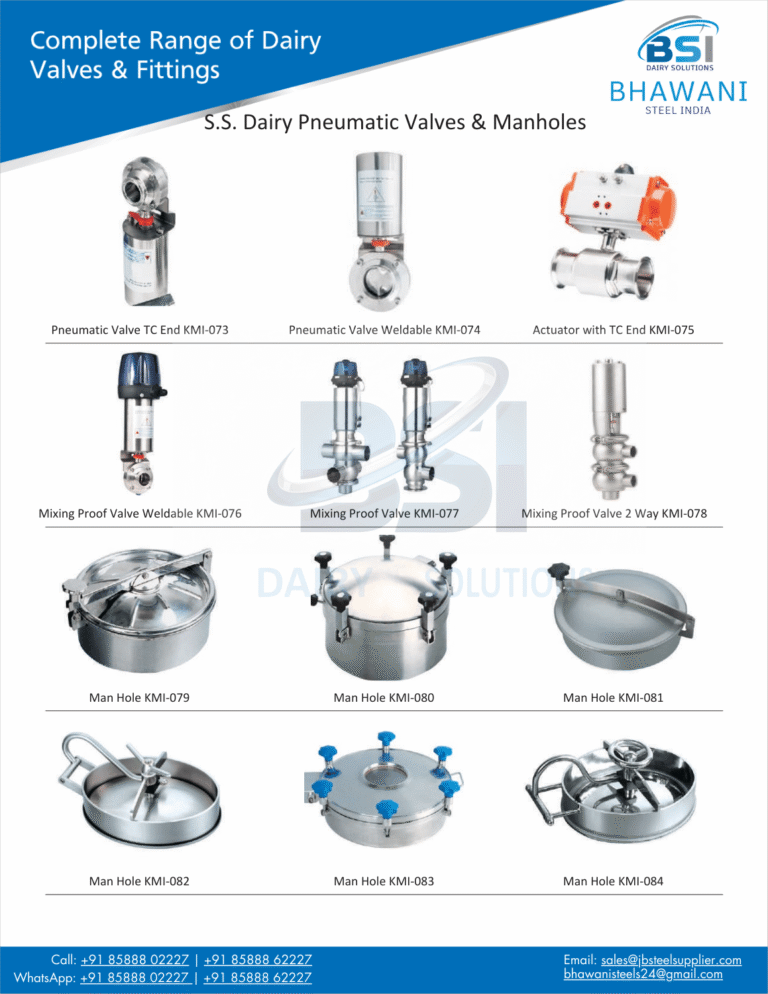 Bhawani Steel India – A Trusted Name in Stainless Steel Dairy & Pharma Solutions